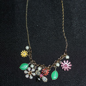 Betsey Johnson Charm Necklace